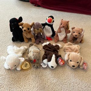 Ty Beanie Baby Lot of 10!